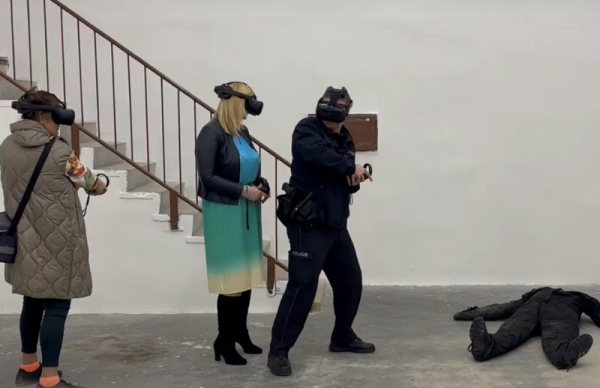Policie Středočeského kraje zavádí do výcviku policistů virtuální realitu